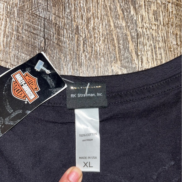 NWT Harley-Davidson Legendary Florida Black Short Sleeve Tee Size XL - Picture 4 of 6